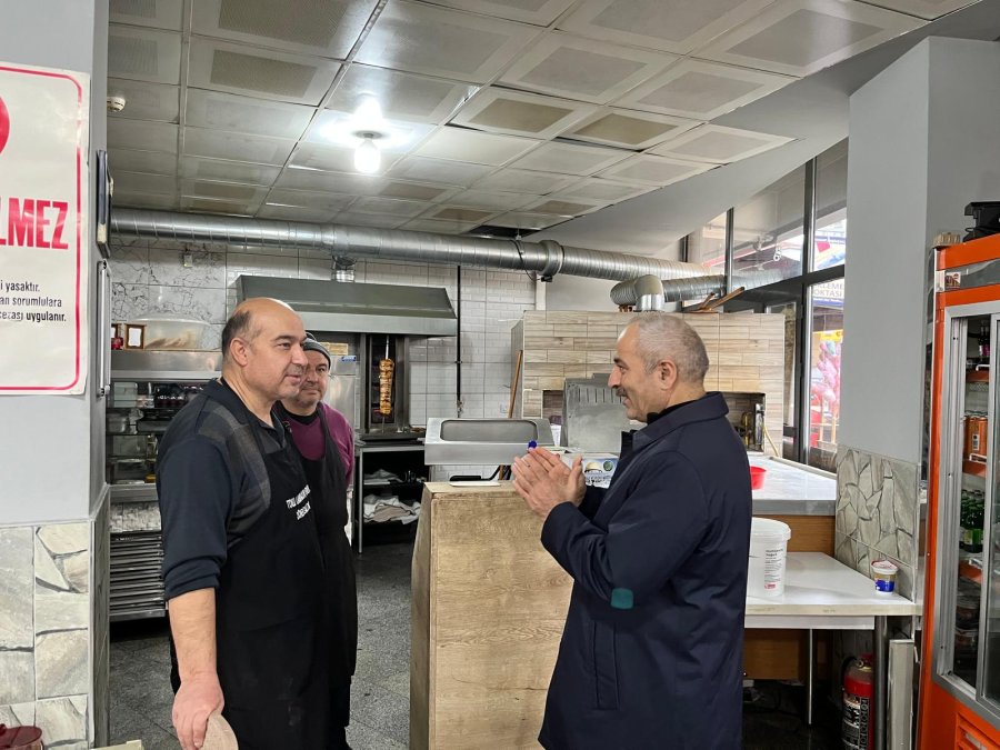 Başkan Büyükgöz’den Esnaf Ziyaretleri