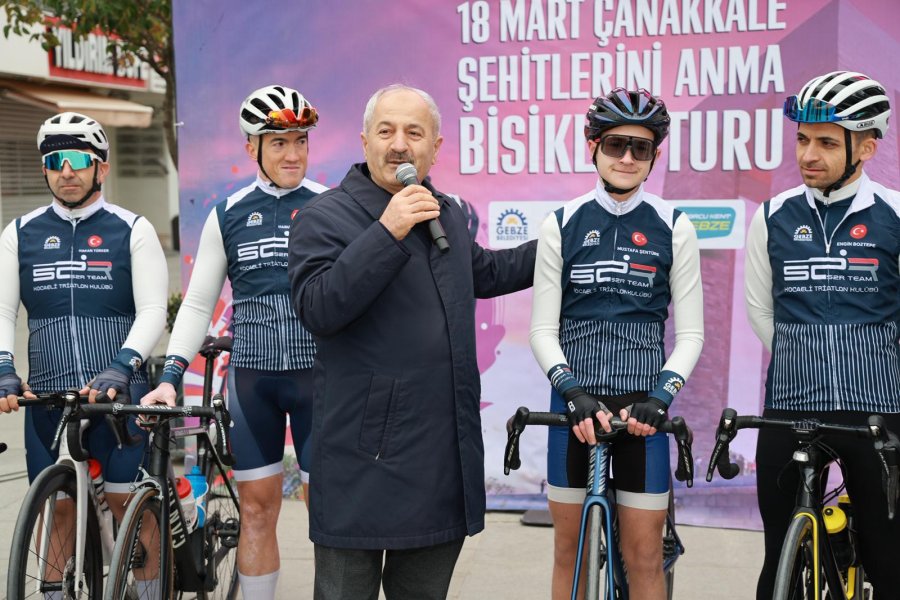 GEBZE BELEDİYESİ’NİN DÜZENLEDİĞİ 450 KMLİK VEFA YOLCULUĞU