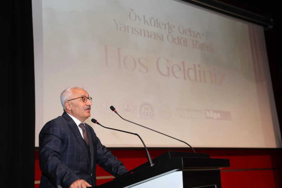 Öykülerle Gebze Yarışmasında Ödüller Protokolden