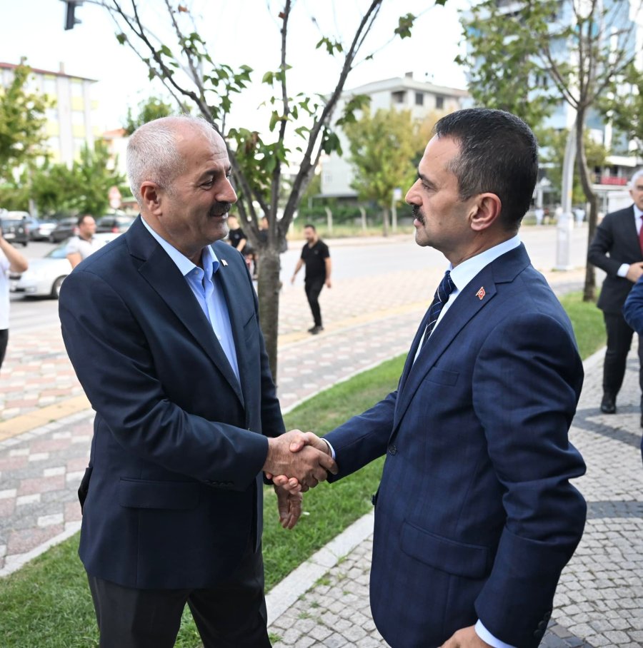 Kocaeli Valisi Aktaş’tan  Başkan Büyükgöz’e ziyaret