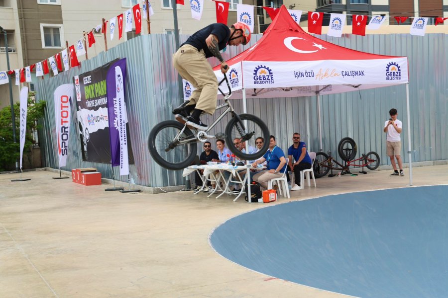 BMX Park Türkiye Şampiyonası İlk Kez Gebze’de Gerçekleşti