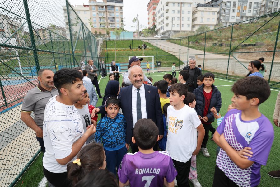 Başkan Büyükgöz’den Ulus Gençlerine Armağan;  Tam Donanımlı Konsept Park   