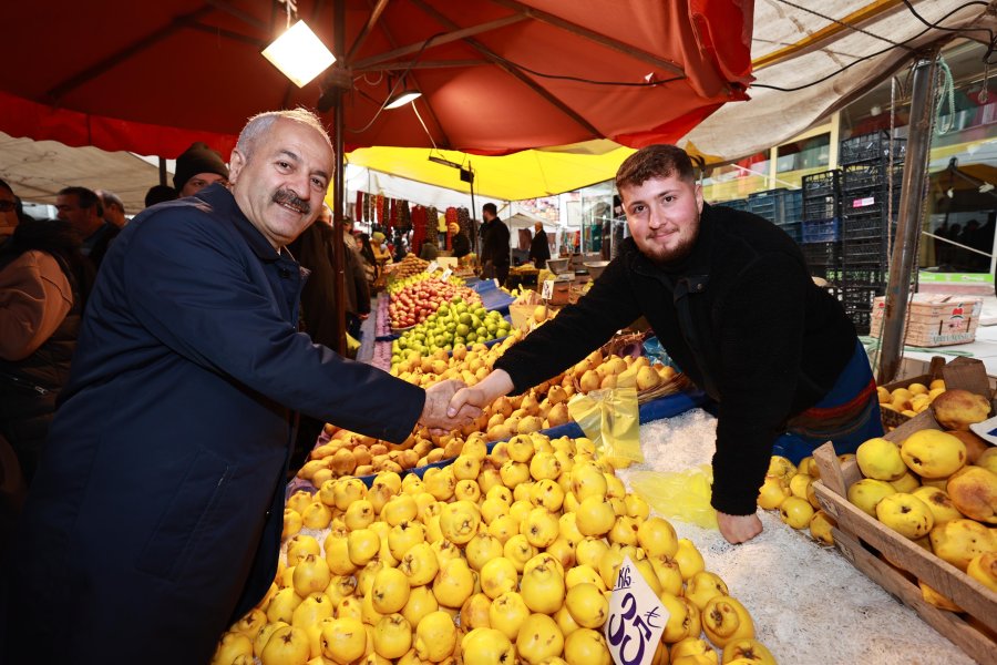 Başkan Adayı Büyükgöz her yerde 