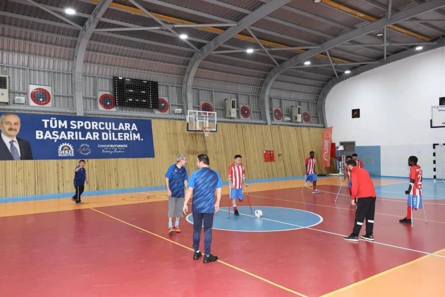 Gebze’nin gururu Ampute FK  Dostluk Maçının da Galibi