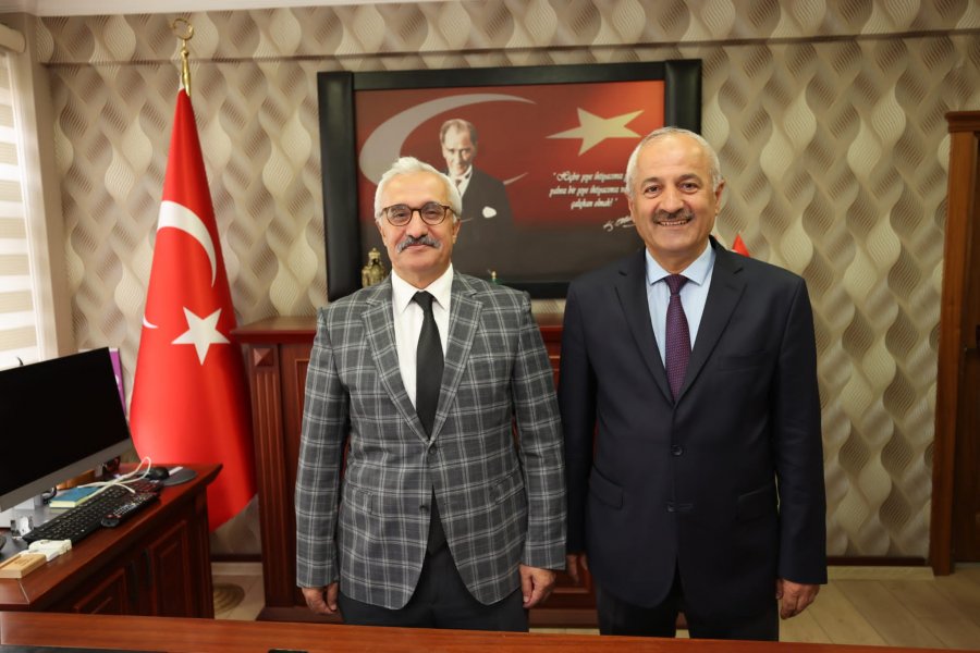 Başkan Büyükgöz’den Kaymakam Özyiğit’e Hayırlı Olsun Ziyareti