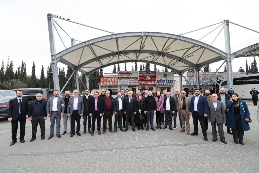 Başkan Adayı Büyükgöz Terminal Esnafına Gitti   
