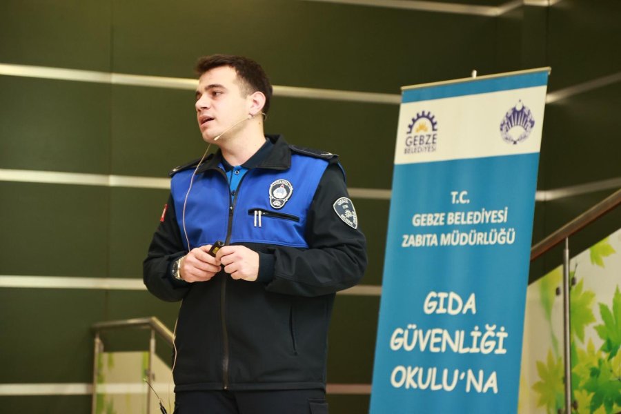GEBZE ZABITASINDAN “GÜVENİLİR GIDA” EĞİTİMİ