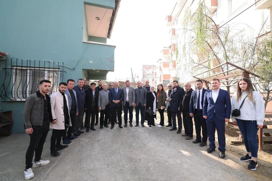 Cumhur İttifakı Adayı Büyükgöz, İnönü’yü Turladı 