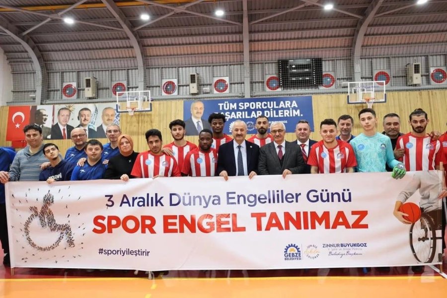 Gebze’nin gururu Ampute FK  Dostluk Maçının da Galibi