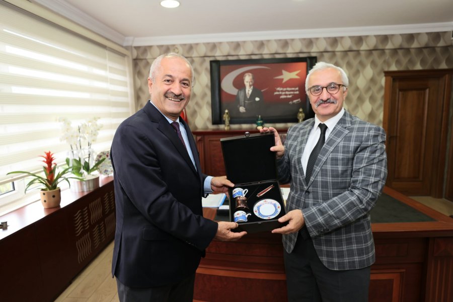 Başkan Büyükgöz’den Kaymakam Özyiğit’e Hayırlı Olsun Ziyareti