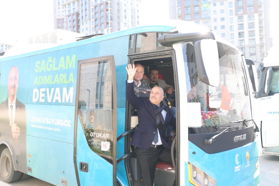 Başkan Adayı Büyükgöz Altı Mahalleyi Turladı