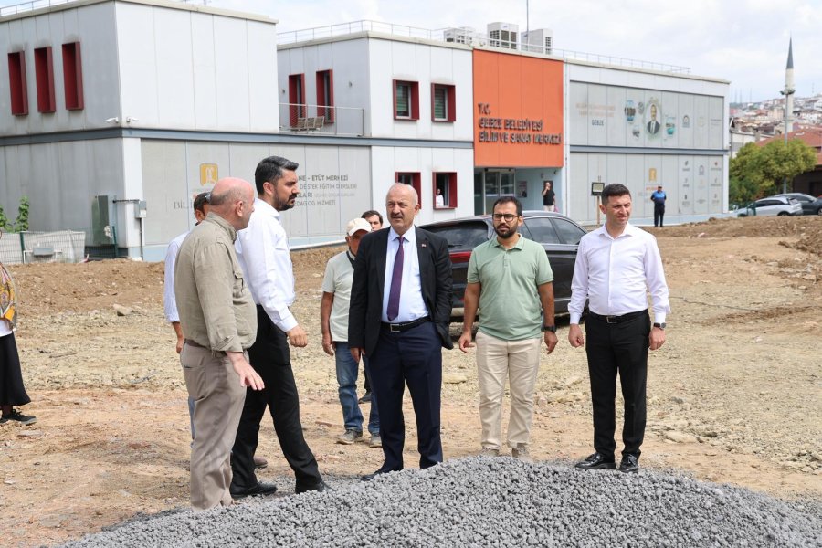 Başkan Büyükgöz, Beylikbağı Güzide Sosyal Tesisi’nde İncelemelerde Bulundu