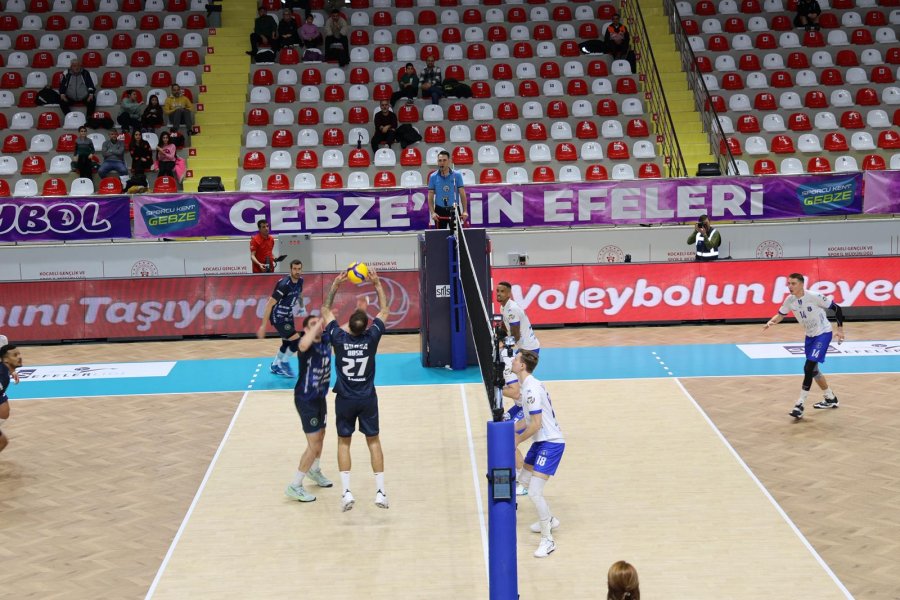 Gebze Belediyesi Spor Kulübü’nden Efeler Liginde Kritik Galibiyet