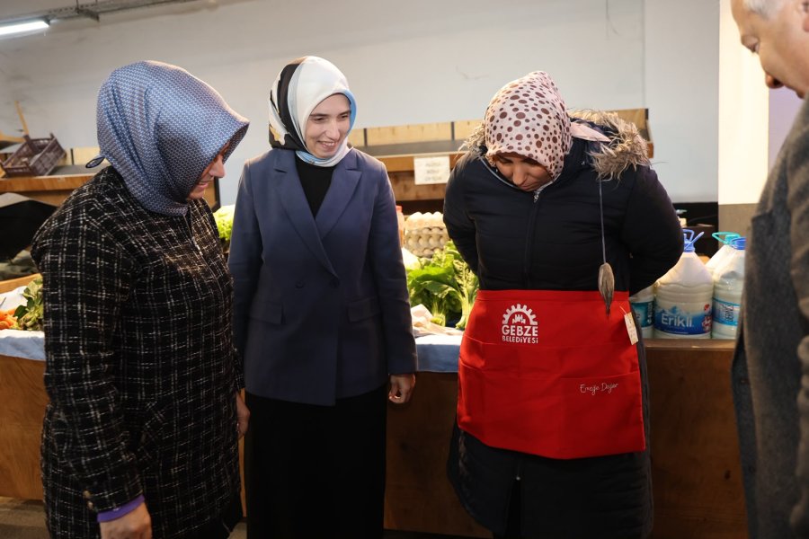 Gebze’de Kadın Çiftçilere Ziyaret