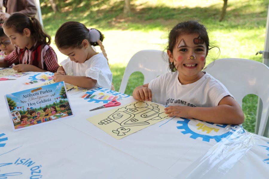 Atölyem Parkta Sultan Murat Parkı’nda Çocuklarla Buluştu