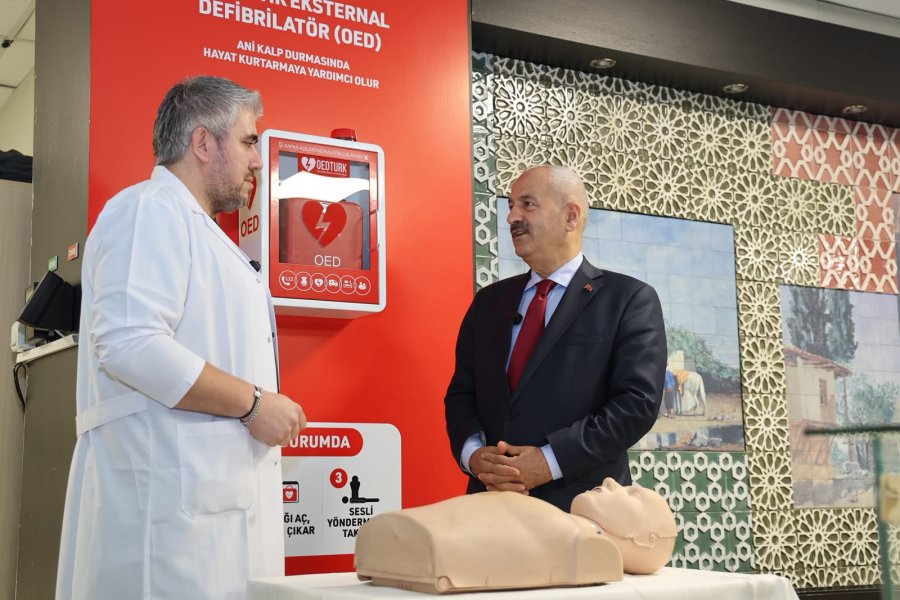 Gebze’de Hayat Kurtaracak OED Uygulaması