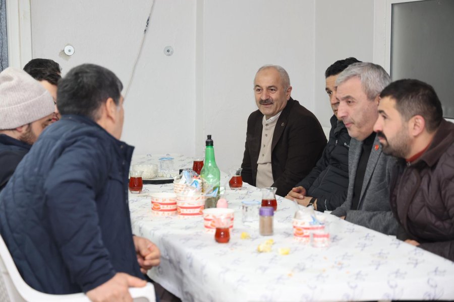 Başkan Büyükgöz Hafta Sonunu Beylikbağı’nda Geçirdi