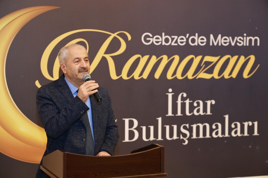 GEBZE BELEDİYESİ’NDEN ÖZEL EĞİTİM ÖĞRETMENLERİNE İFTAR