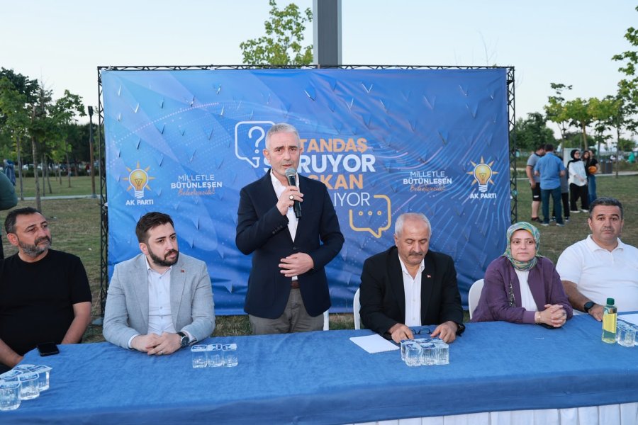 “Vatandaş Soruyor, Başkan Cevaplıyor” Programı Gebze Millet Bahçesi’nde Gerçekleştirildi