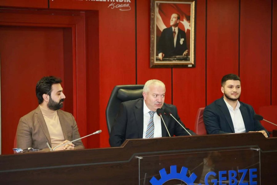 Gebze Belediyesi Nisan Ayı Meclisi Toplandı