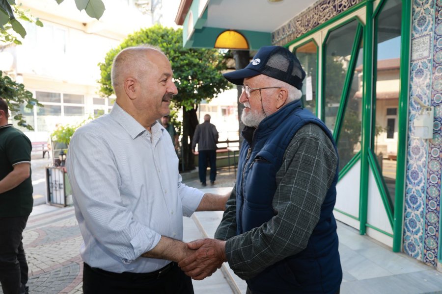 Başkan Büyükgöz Mahalle Ziyaretlerine Devam Ediyor