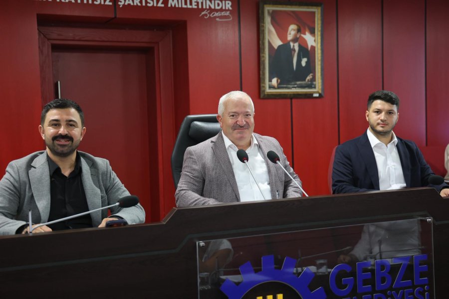 Gebze Belediyesi Eylül Meclisi Yapıldı