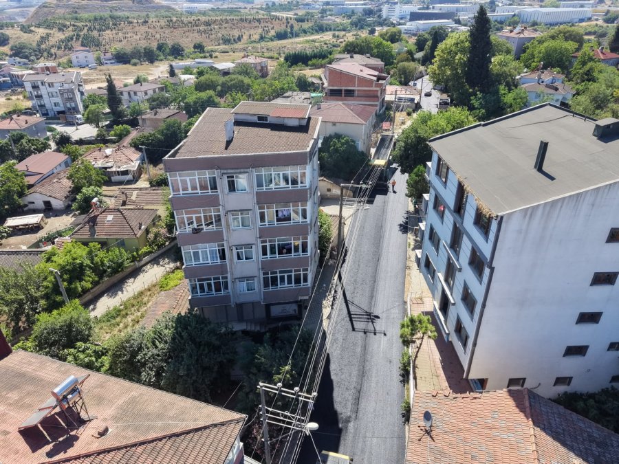Pelitli Atatürk Caddesi’nde Asfalt Çalışması Tamamlandı