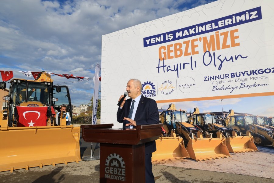Gebze’nin makine parkı güçleniyor