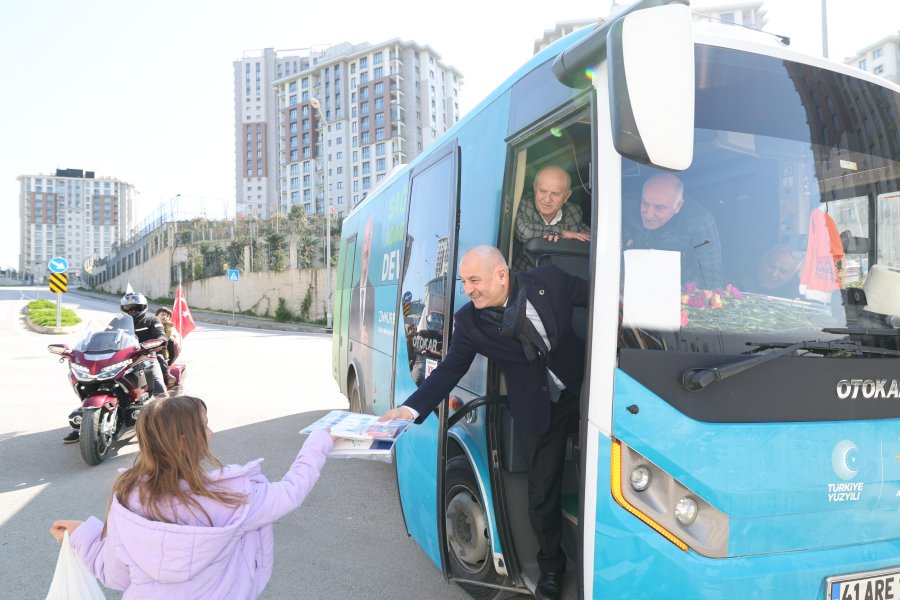 Başkan Adayı Büyükgöz Altı Mahalleyi Turladı