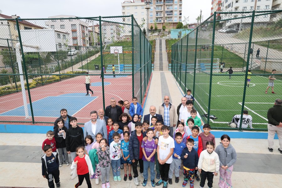 Başkan Büyükgöz’den Ulus Gençlerine Armağan;  Tam Donanımlı Konsept Park   