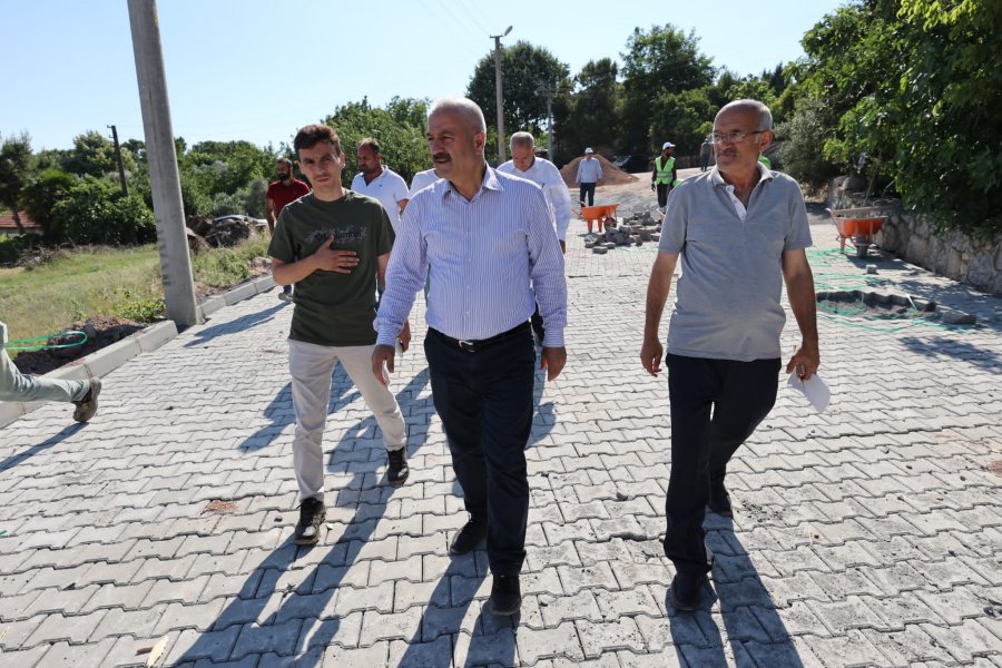 Başkan Büyükgöz Hafta Sonu Sahada Denetimde