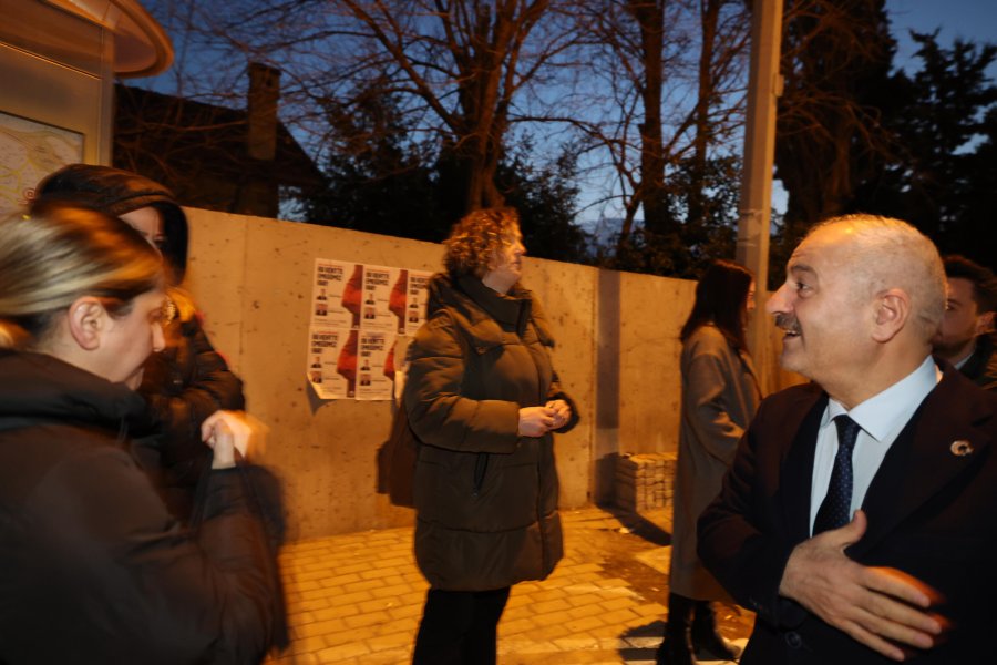 Cumhur İttifakı Adayı Büyükgöz İstasyon Mahallesi’ndeydi 