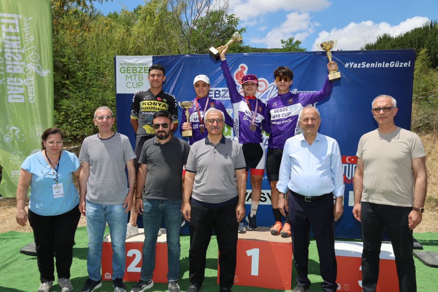 Gebze Uluslararası Dağ Bisikleti Kupası’nda Nefesler Kesildi