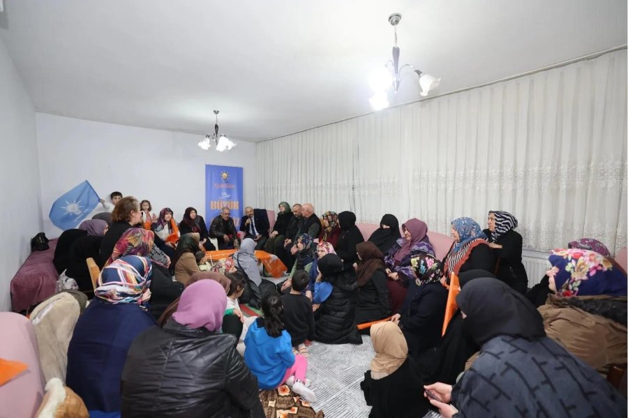 Cumhur İttifakı Adayı Büyükgöz İstasyon Mahallesi’ndeydi 