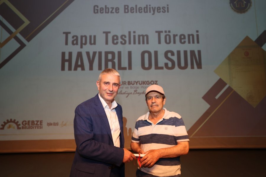 Balçık ve Denizli’de Hak Sahiplerine Tapular