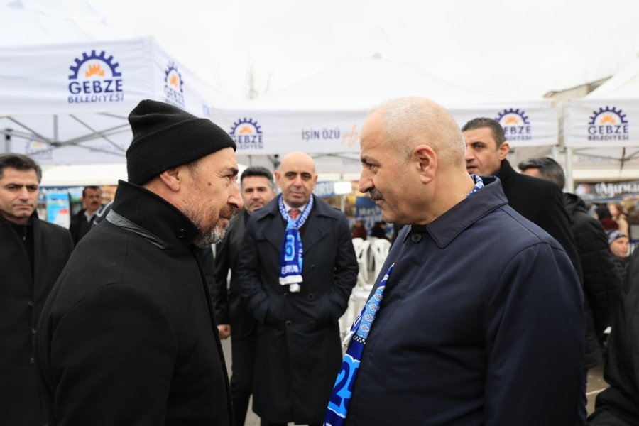 Başkan Büyükgöz hemşeri derneklerinin yanında