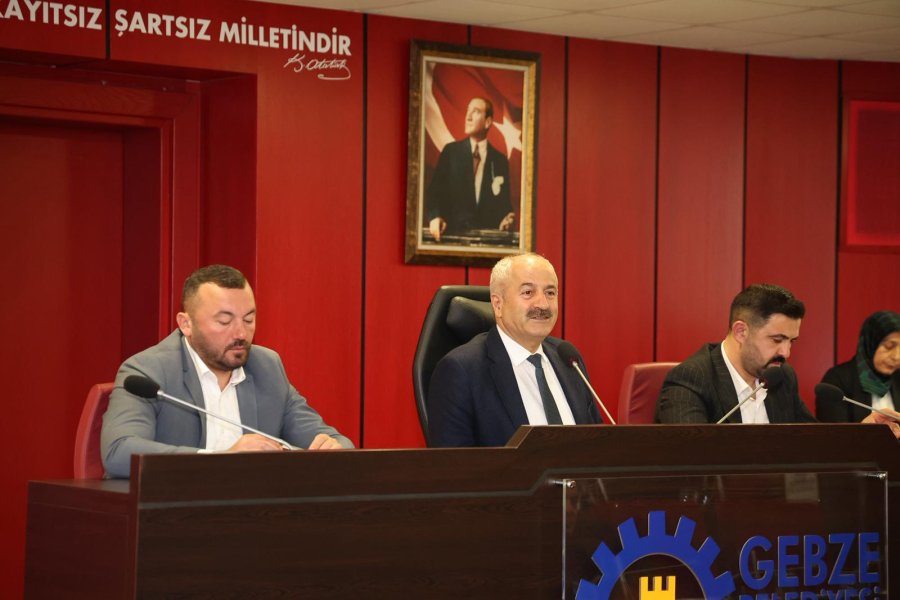 GEBZE BELEDİYESİ ARALIK AYI MECLİSİ TOPLANDI