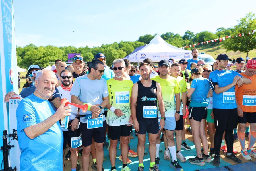 4. Uluslararası Gebze Ultra Trail Yarışı Denizli Göleti Çevresinde Düzenlendi.
