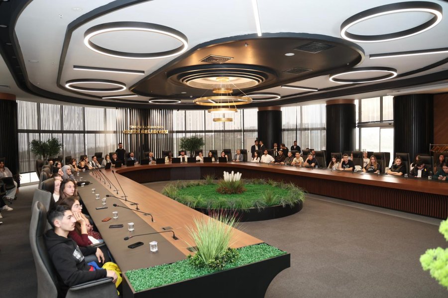 Başkan Büyükgöz Erasmus Öğrencileriyle Buluştu