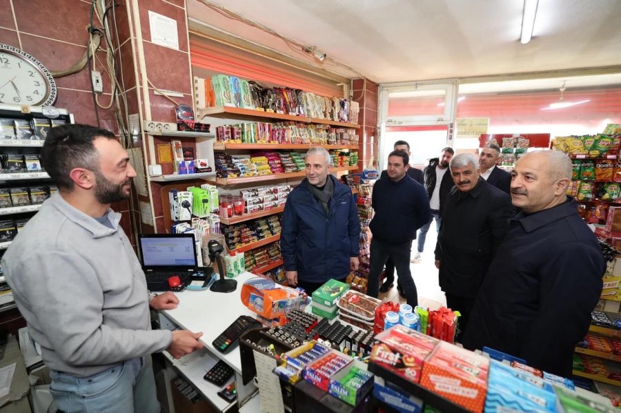 Başkan Adayı Büyükgöz ve Vekil Hülagü Arapçeşme Sakinlerine Misafir Oldu