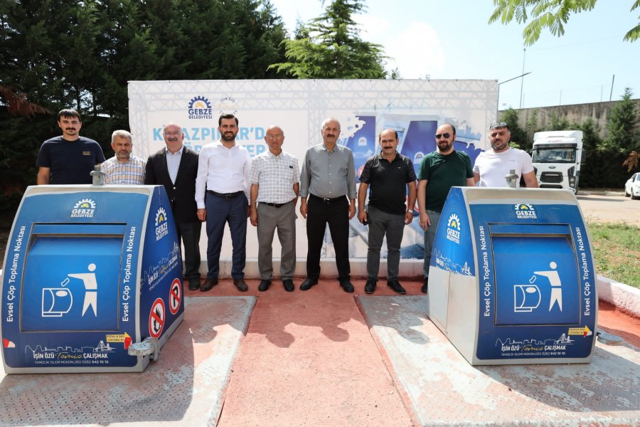 Kirazpınar’da Çöpler Yer Altına İniyor  