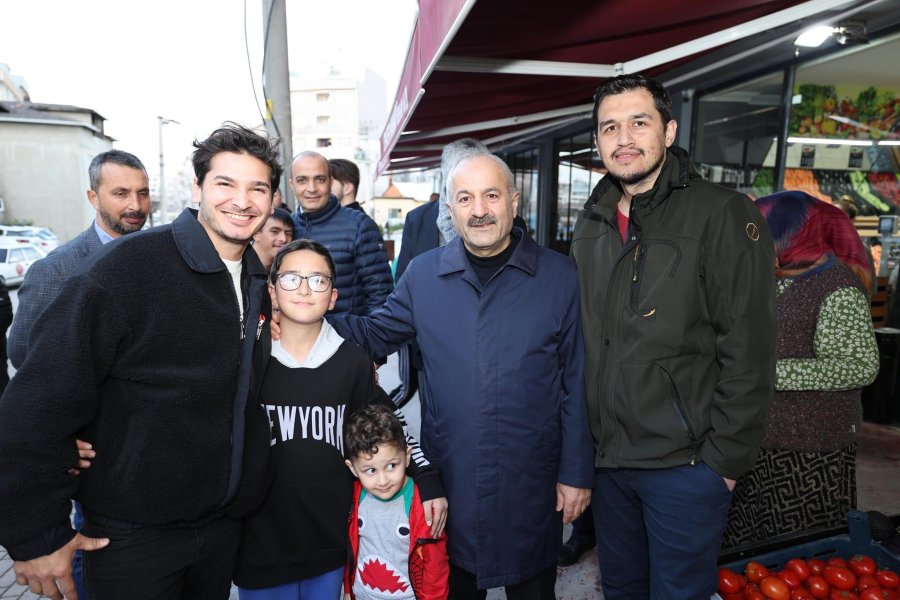 Başkan Adayı Büyükgöz ve Vekil Hülagü Arapçeşme Sakinlerine Misafir Oldu