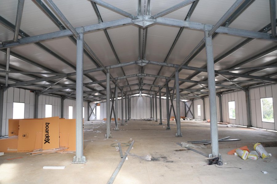 Başkan Büyükgöz Geçici Kaymakamlık Binasını İnceledi