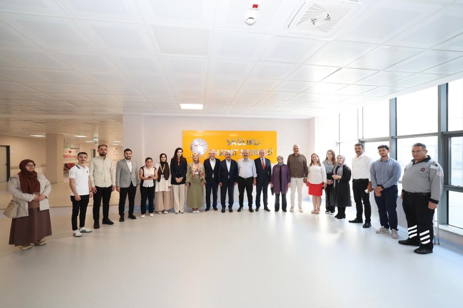 Milletvekili Hülagü ve Başkan Büyükgöz’den Sağlık Kuruluşlarına Ziyaret