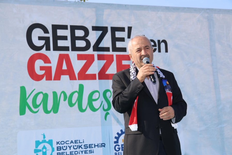 Gebze’den Gazze’ye Kardeşlik Eli: 10 Tır Yardım Dualarla Yola Çıktı