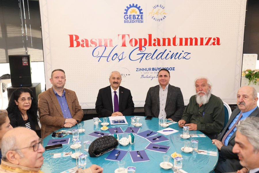 Başkan Büyükgöz Bölge Basınıyla Buluştu