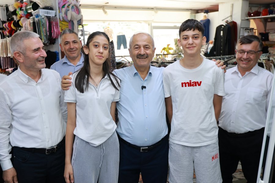 Başkan Büyükgöz Arapçeşme Esnafıyla Bir Araya Geldi