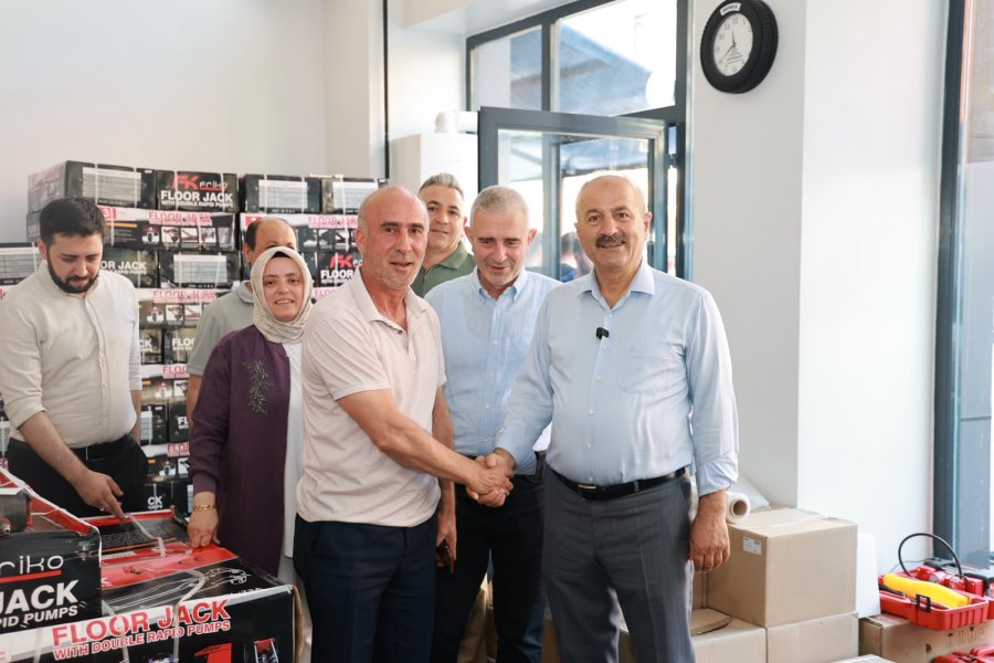Arapçeşme’de Esnafla İstişare: Beş Başkan Namık Kemal Caddesi’ndeydi