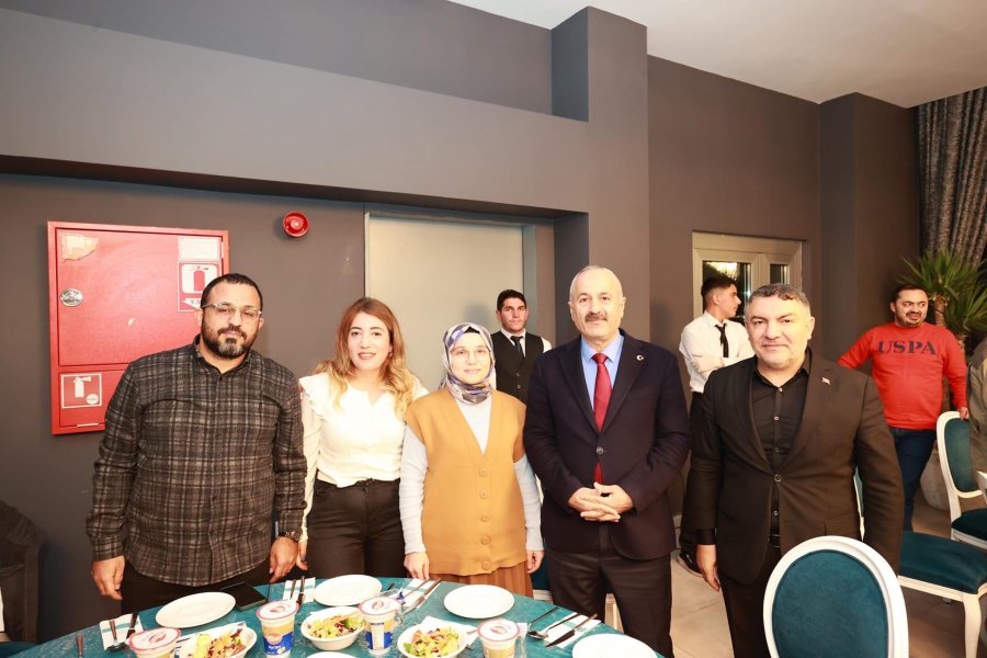 GBB BAŞKANLARI BASINI;  10 OCAK ÇALIŞAN GAZETECİLER GÜNÜNDE AĞIRLADI 