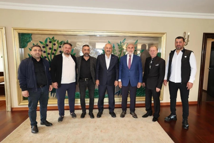 Başkan Büyükgöz’e  ‘hayırlı olsun’ ziyaretleri